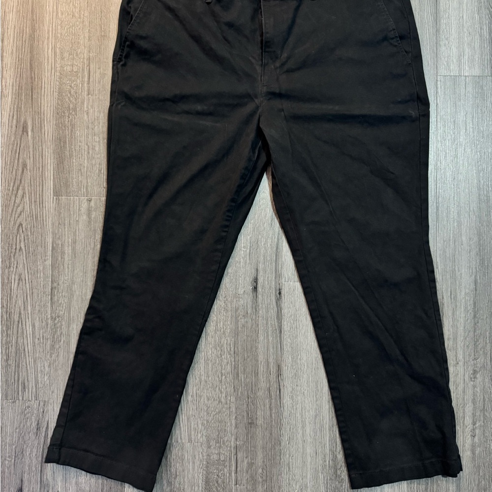 Amazon Essentials Black Chinos Straight Leg